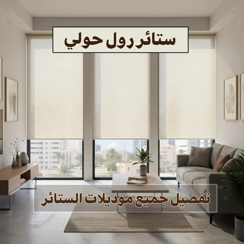 ستائر رول حولي